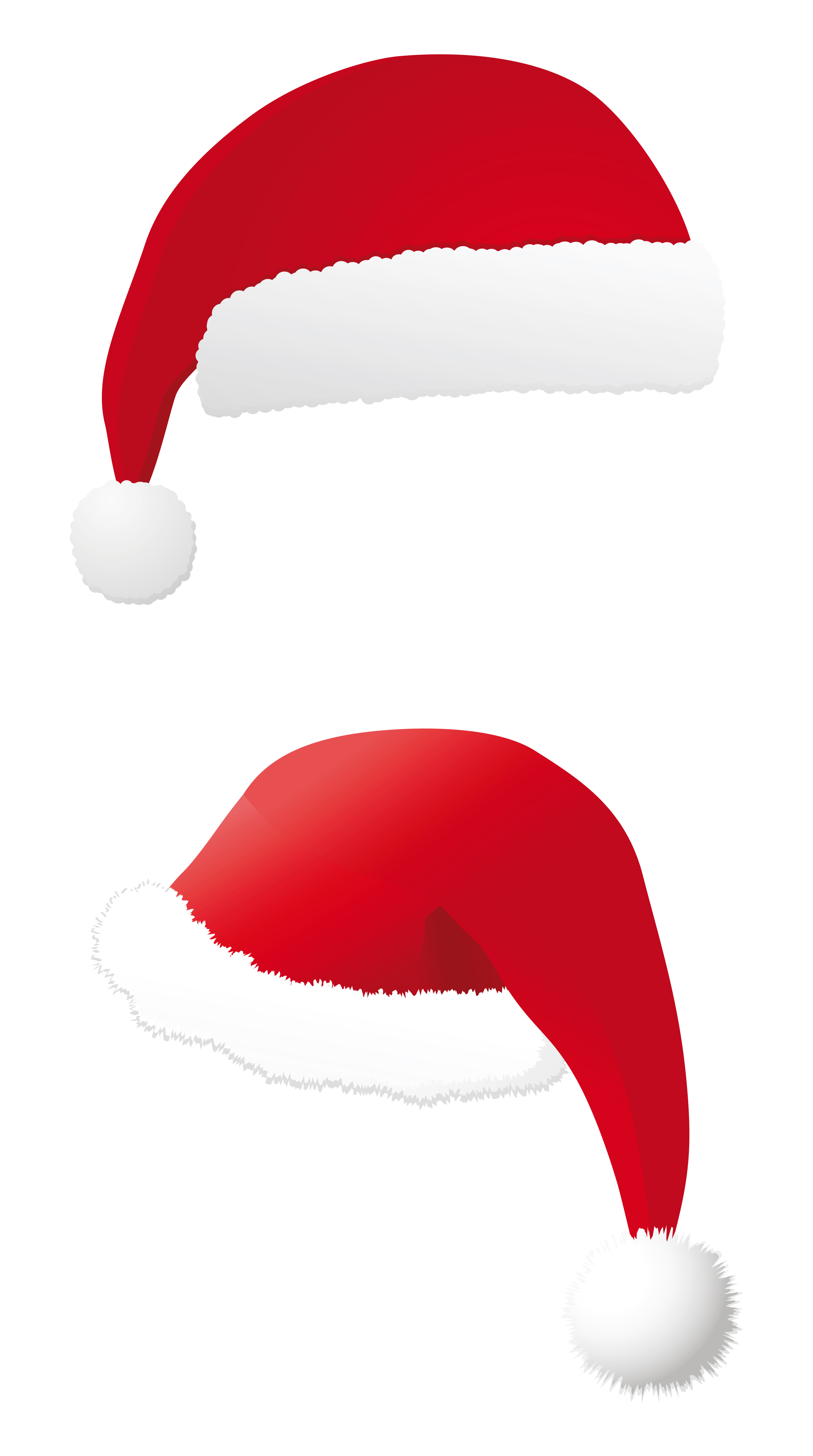 christmas hats vector