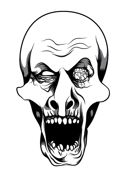 horror picture vector