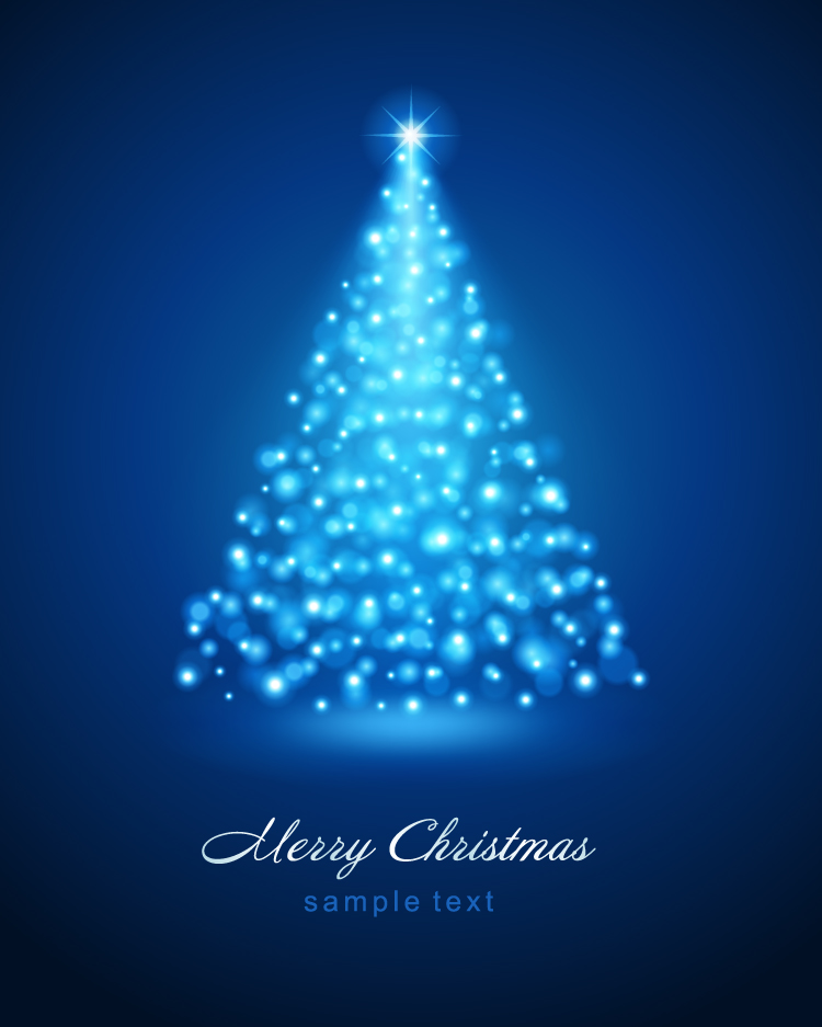 bright christmas background 01 vector