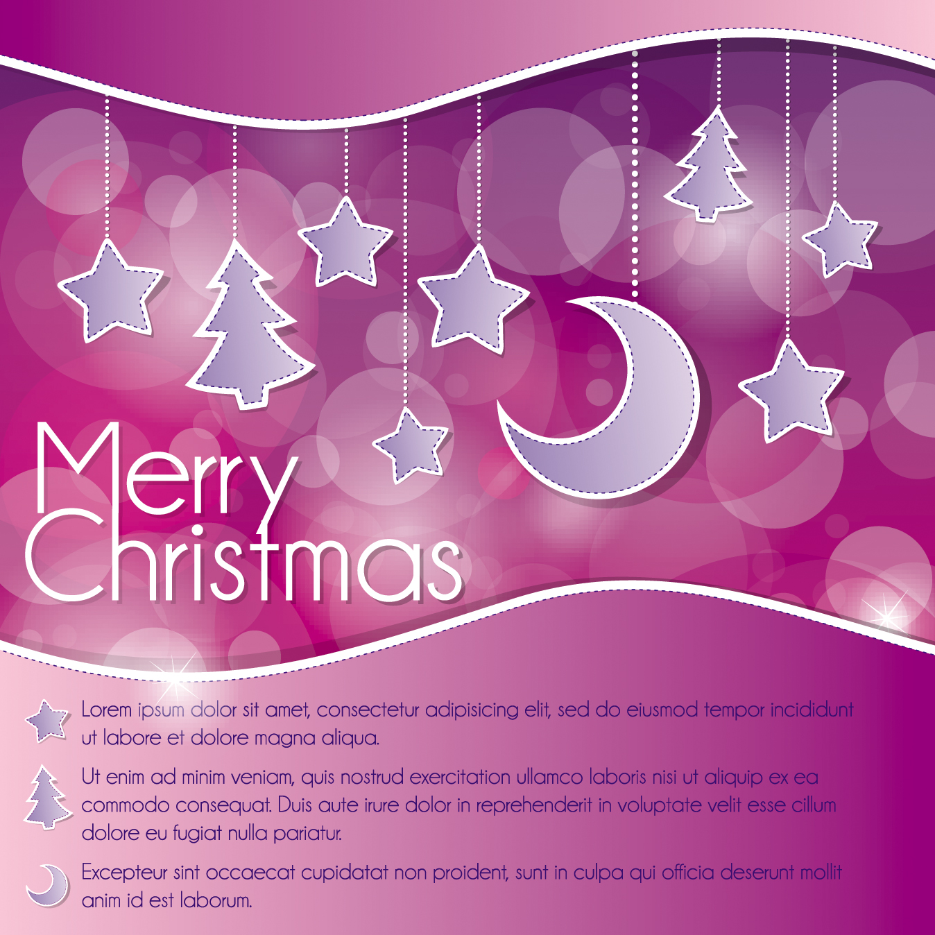 christmas decoration background 01 vector