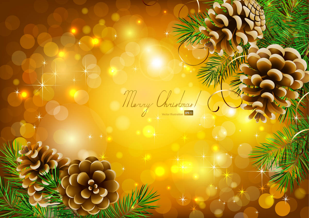 beautiful christmas background 03 vector