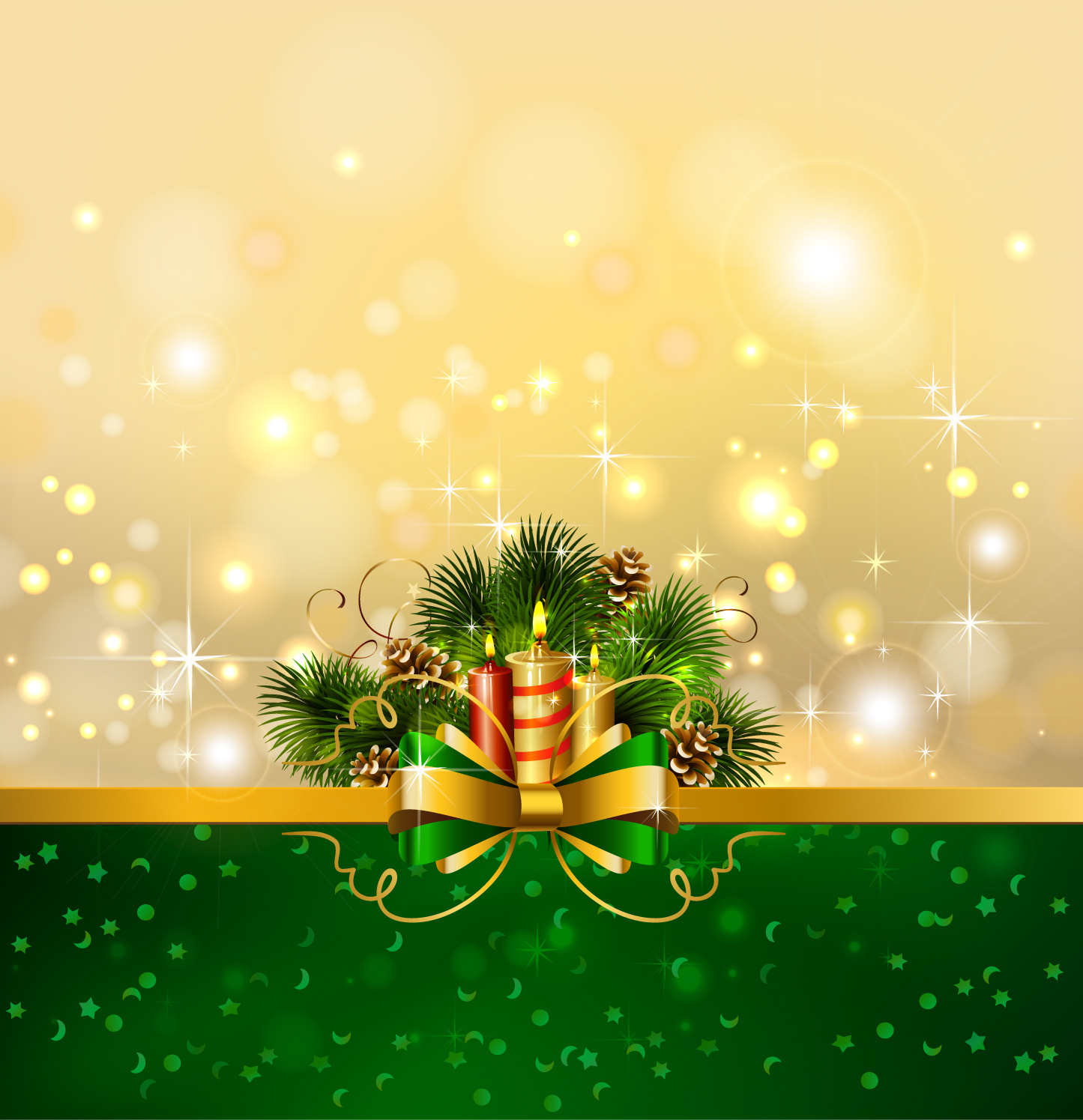 beautiful christmas background 04 vector