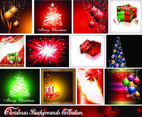 starstudded christmas background 01 vector