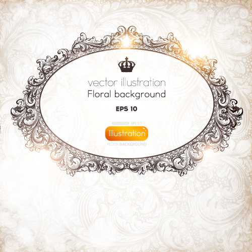 fine pattern border 04 vector