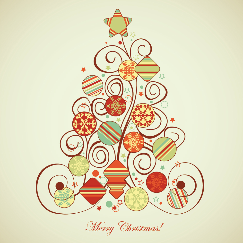 christmas pattern illustrator 03 vector