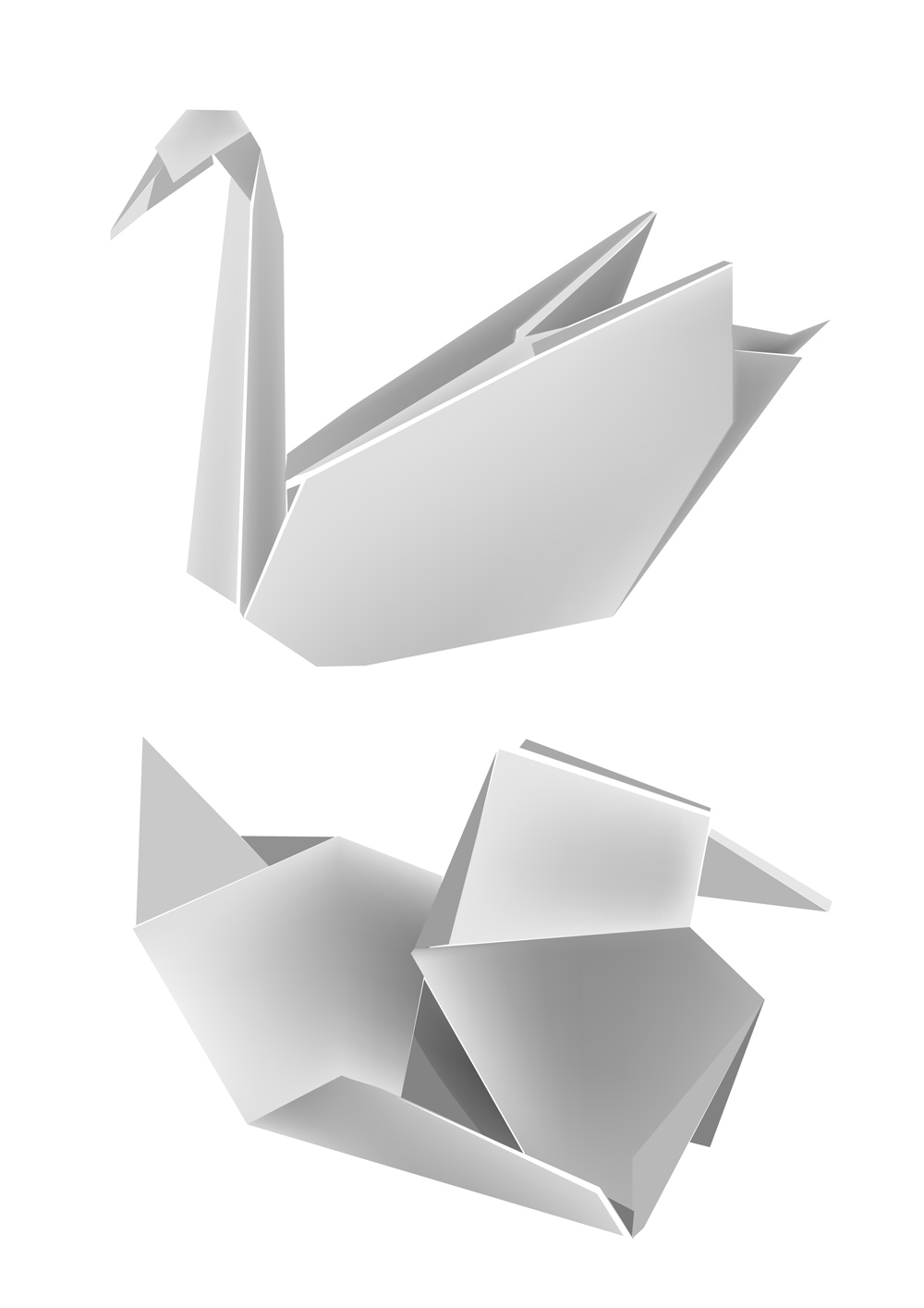 origami 02 vector