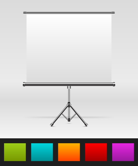 ppt curtain vector