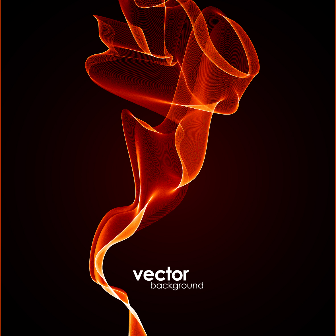 dynamic fire lines vector