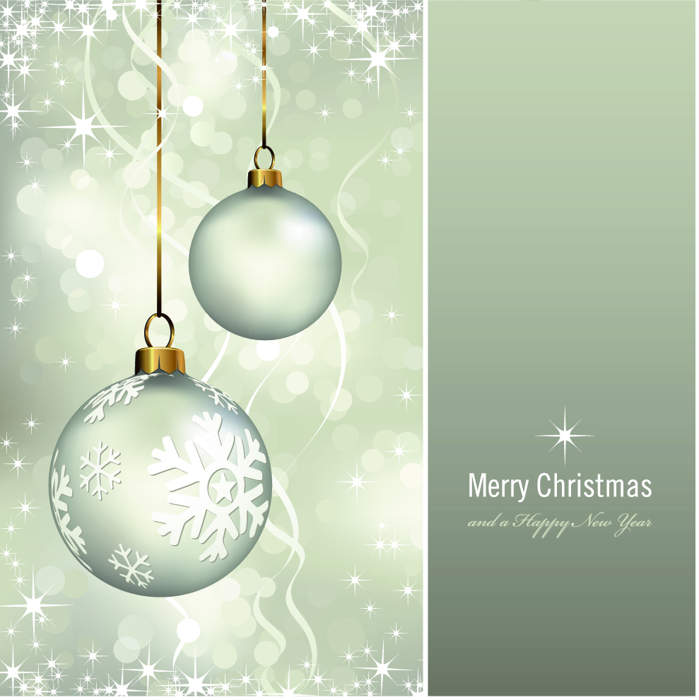 beautiful christmas background vector