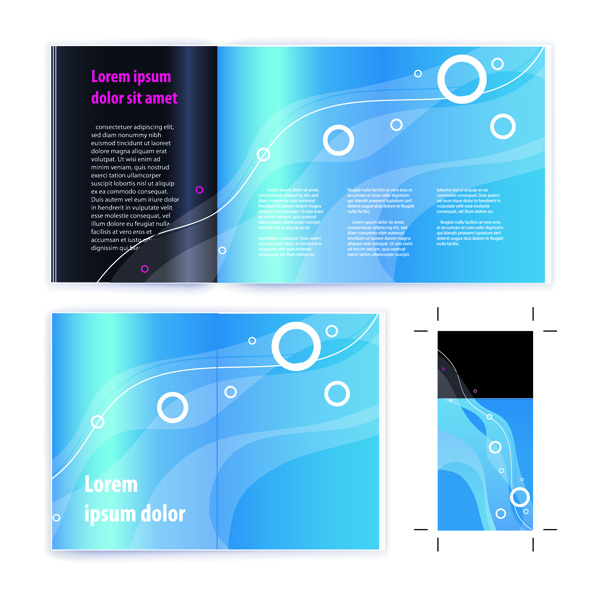 template vector dream album