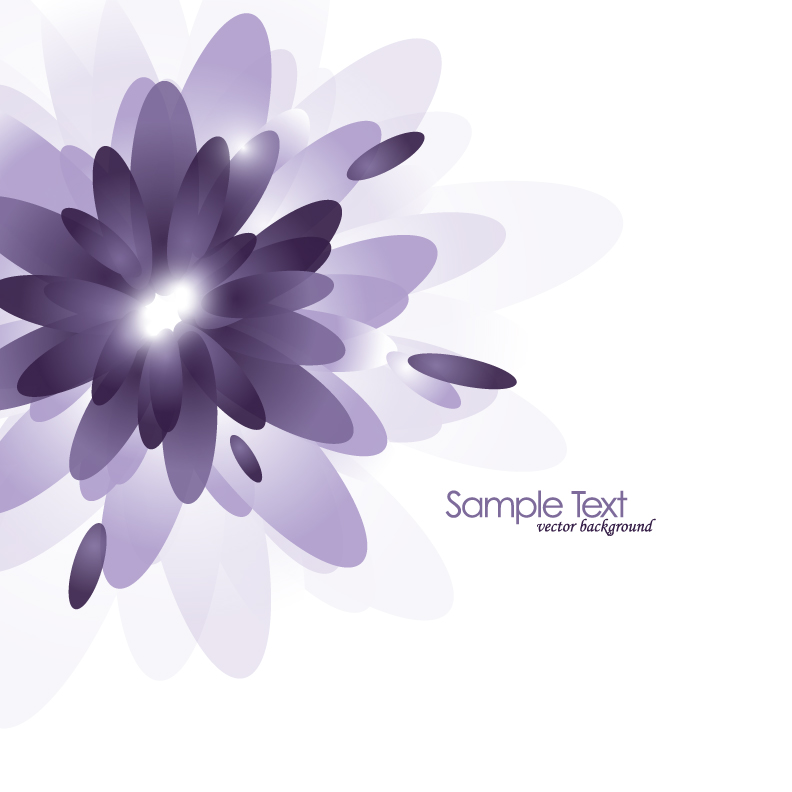 brilliant purple elements 03 vector