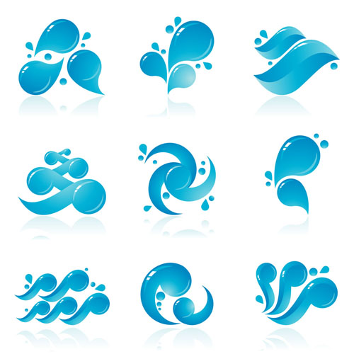 cartoon spray patterns 02 vector