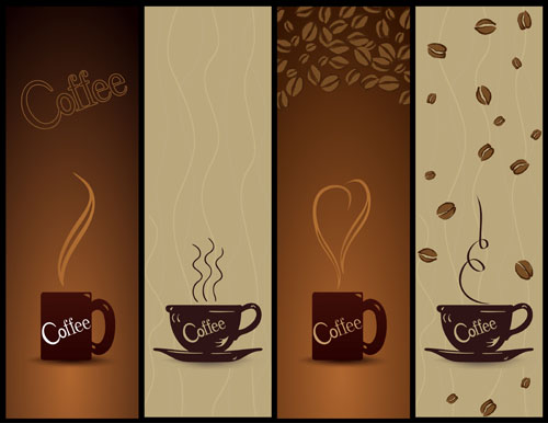 coffee banner01 vector