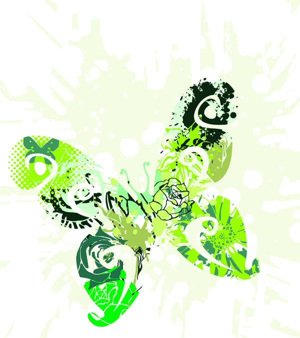 brilliant butterflies vector