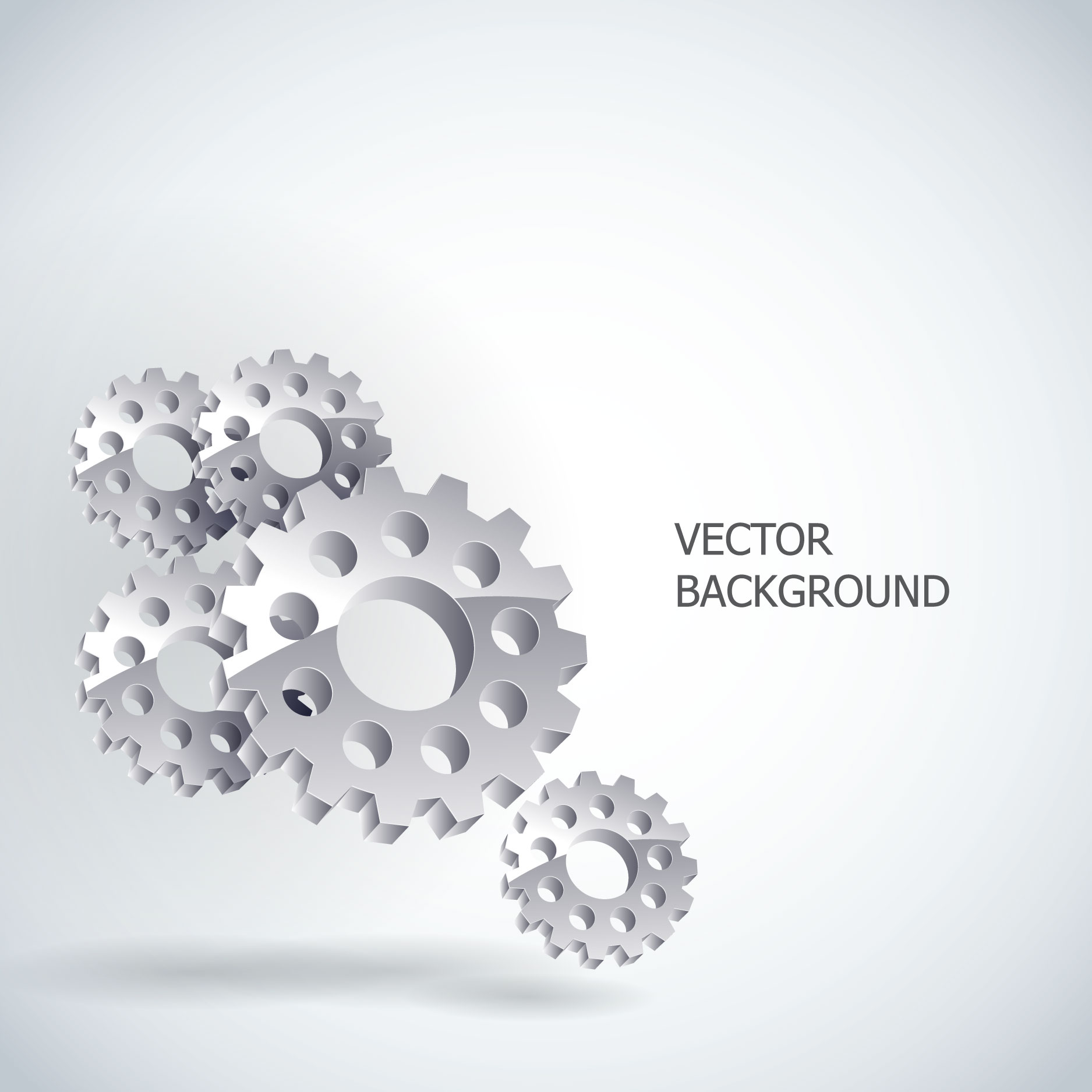 delicate gear vector