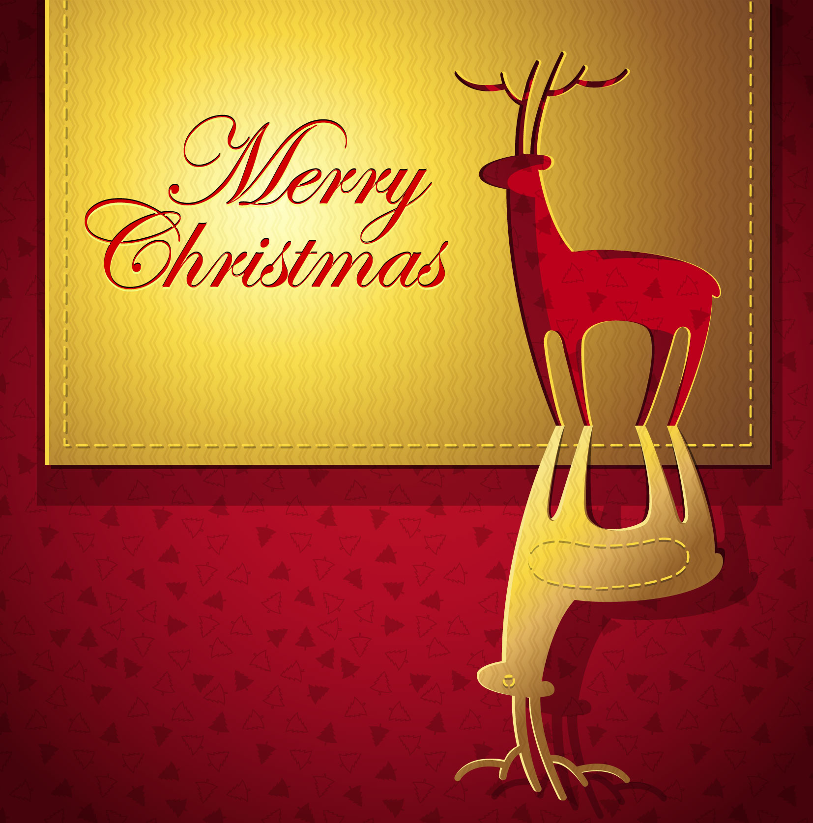 creative christmas cards 02 vector