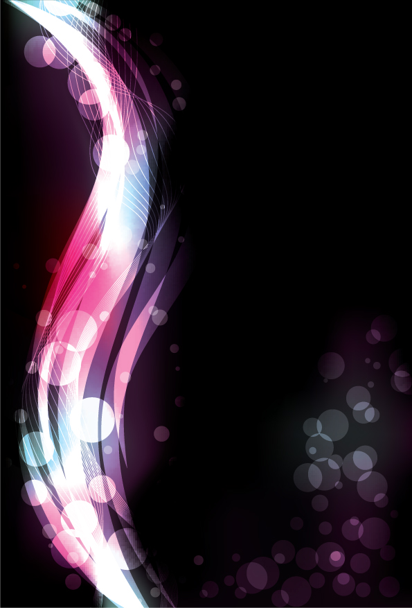 brilliant neon effects 04 vector