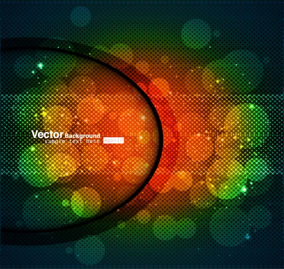 colorful symphony 2 vector