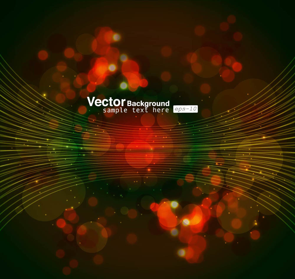 colorful symphony 5 vector