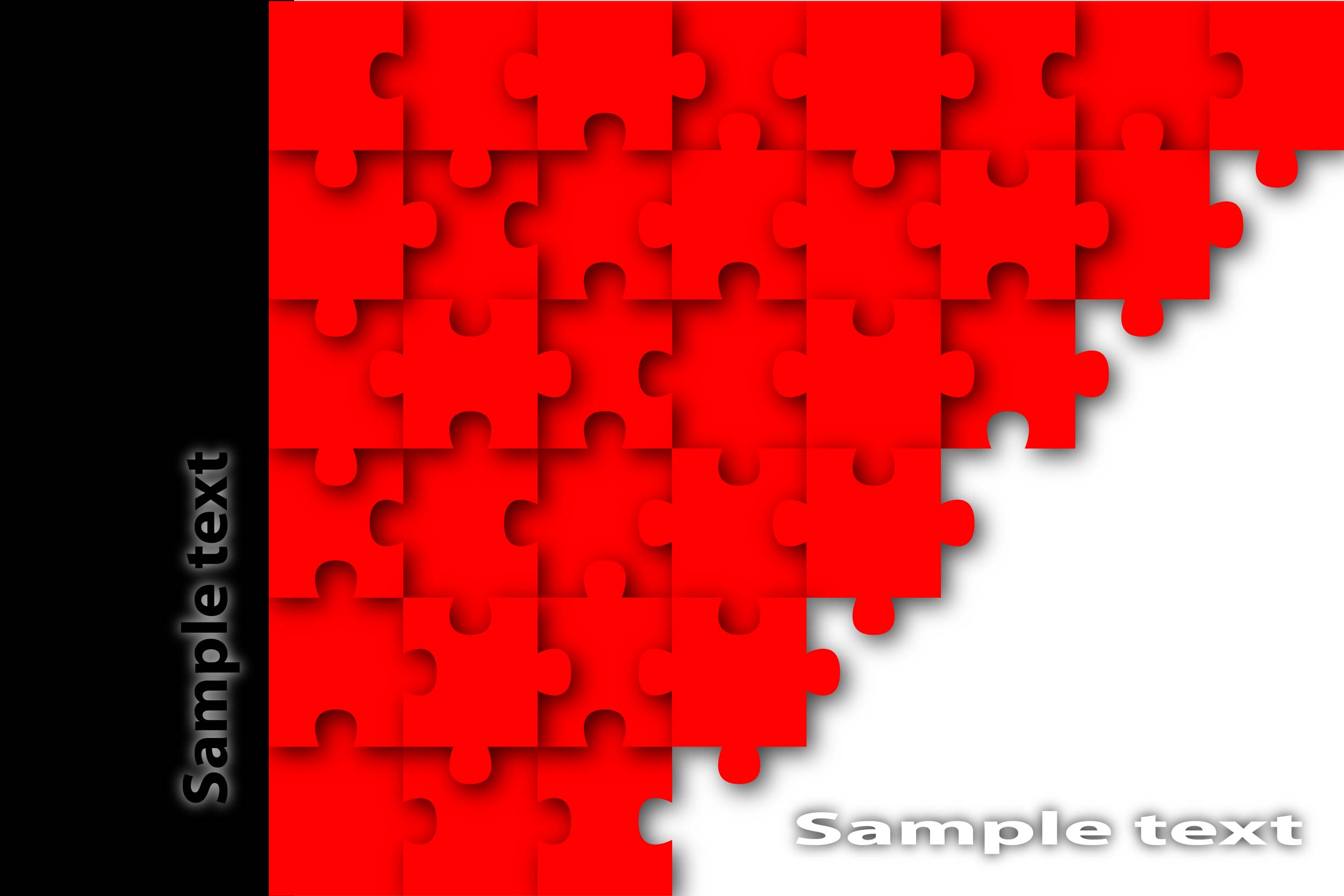 brilliant puzzle 02 vector