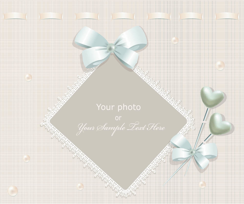 exquisite gift tag 03 vector