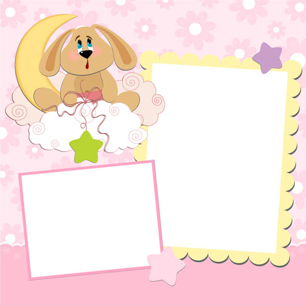 cute cartoon stationery vector