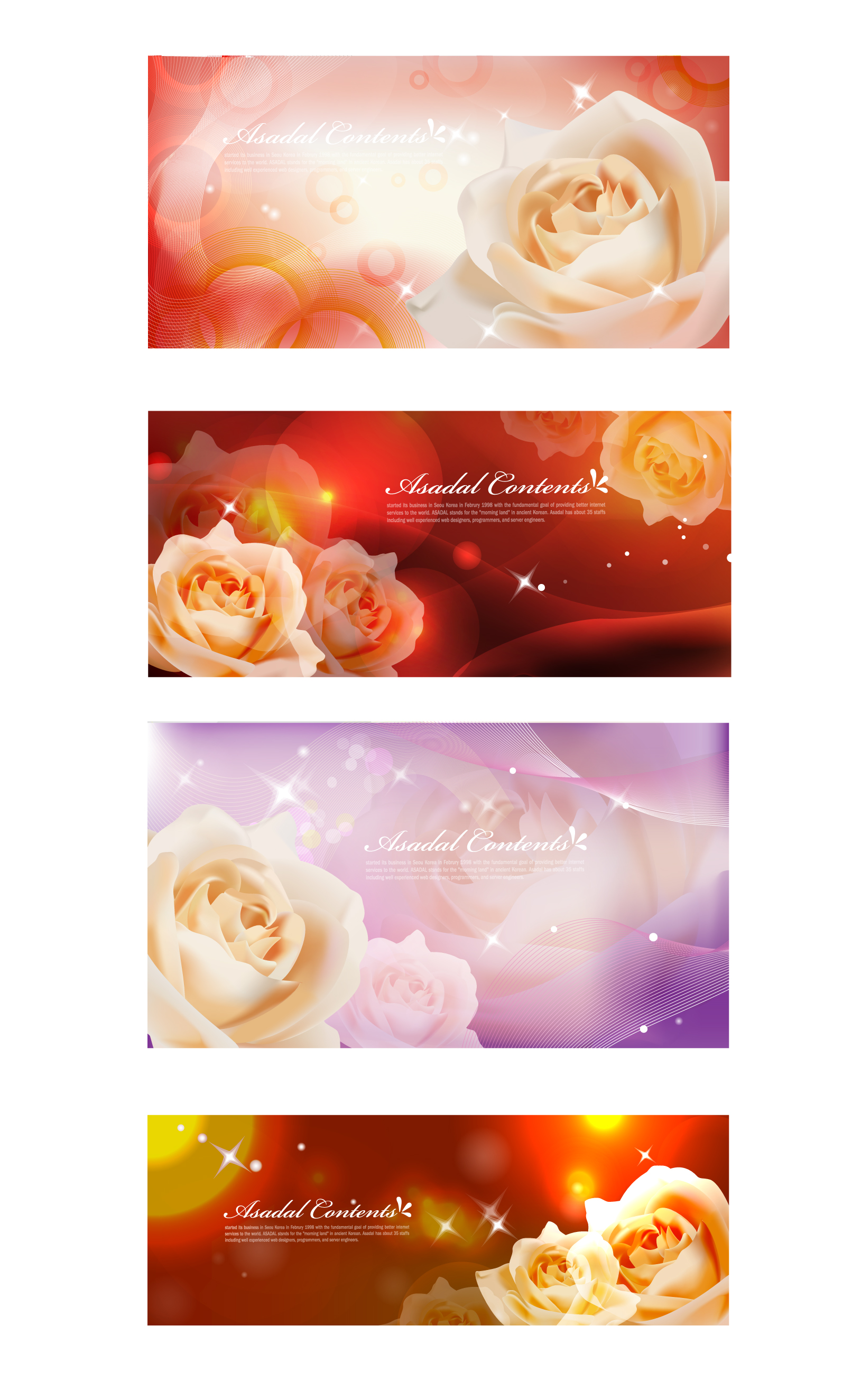 white roses vector dream