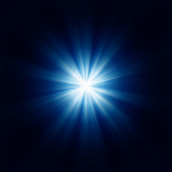 bright stars background vector