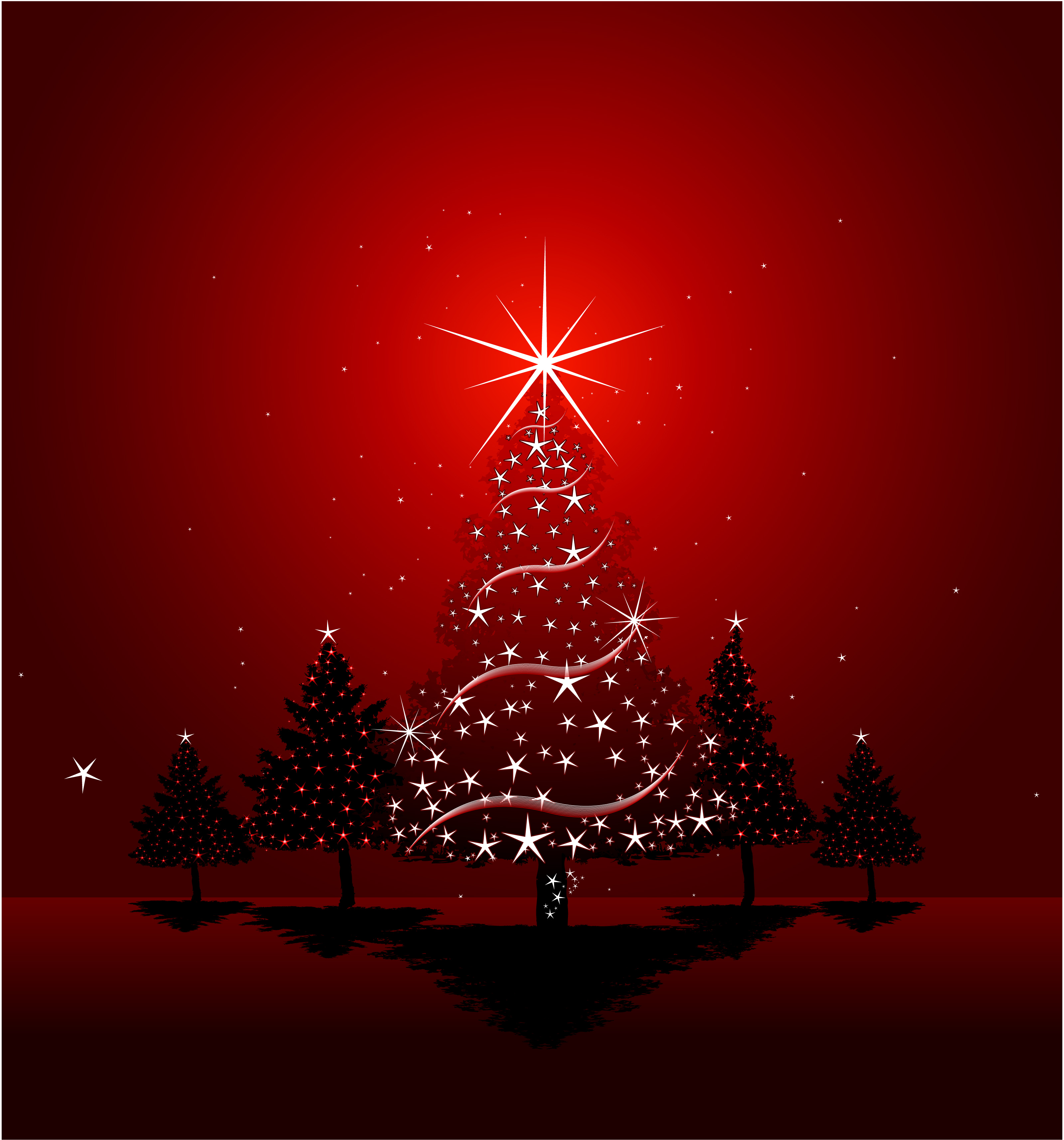 beautiful christmas ball background vector