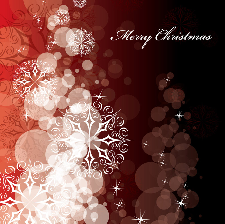 beautiful christmas background vector