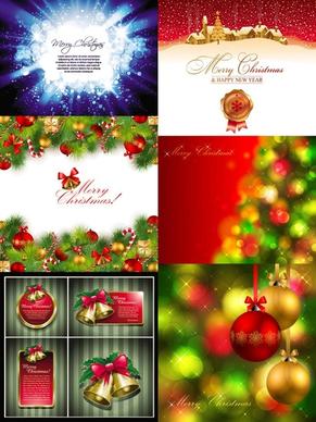 beautiful christmas background vector vector