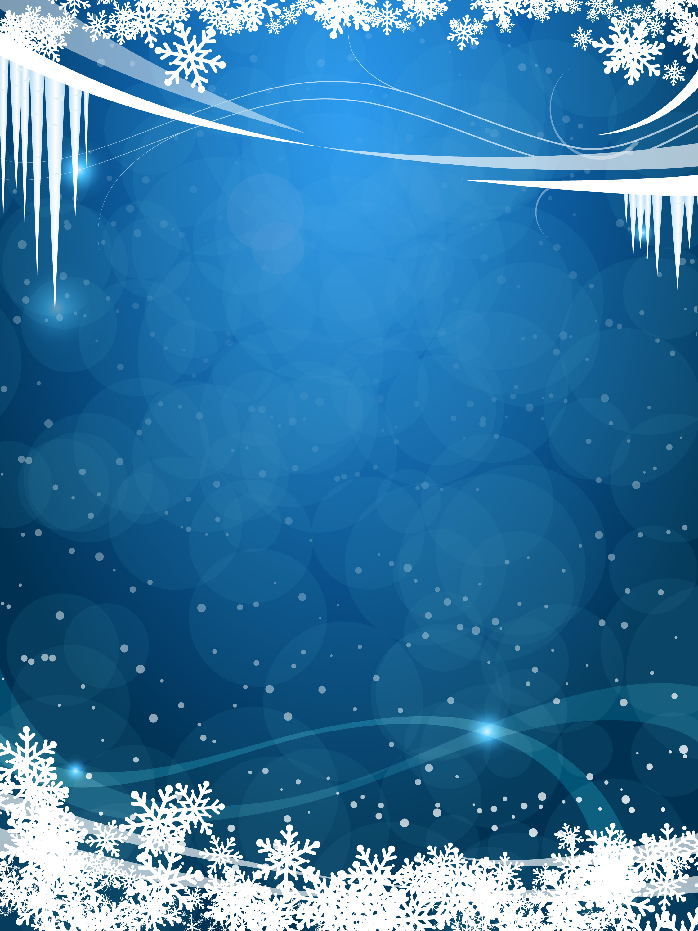 fresh snow background vector