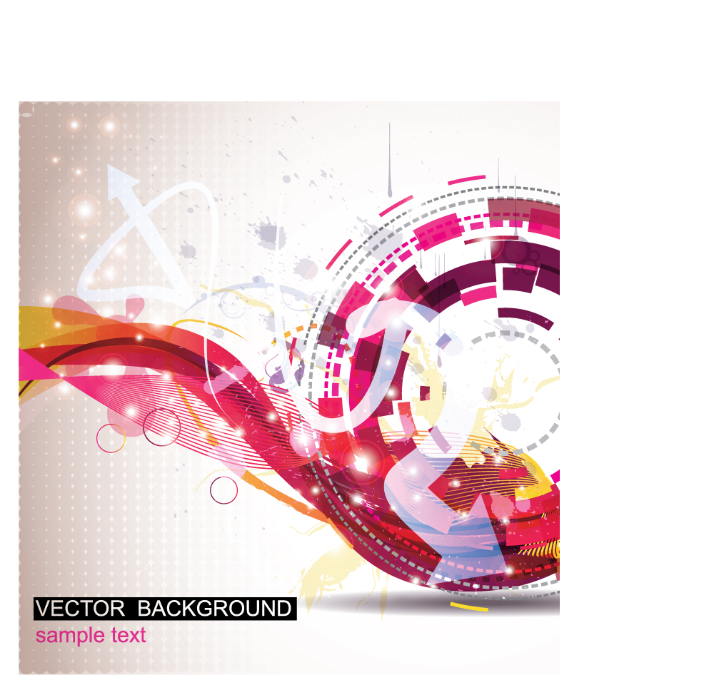 symphony of the background vector