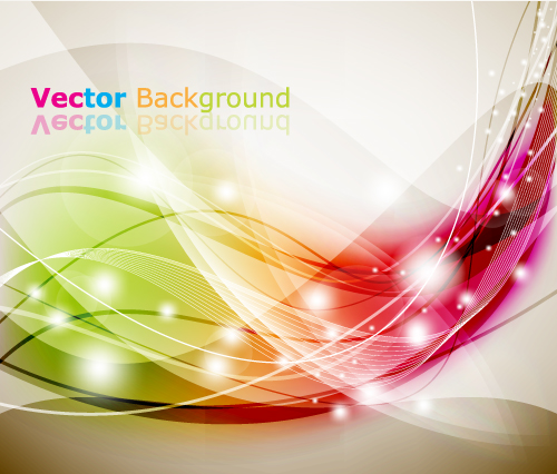 brilliant dynamic effects background vector