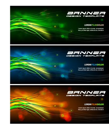 symphony banner vector background