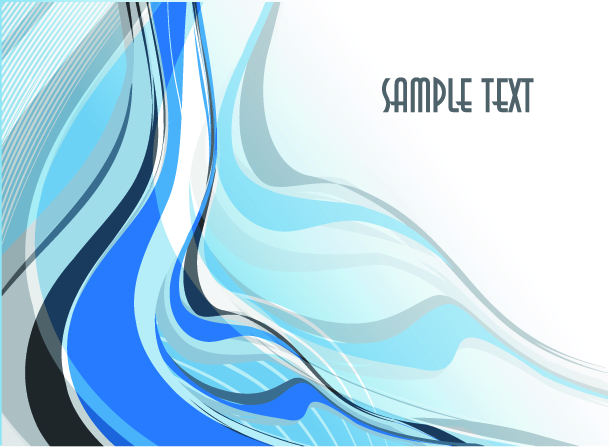 3 dynamic lines of the abstract vector background