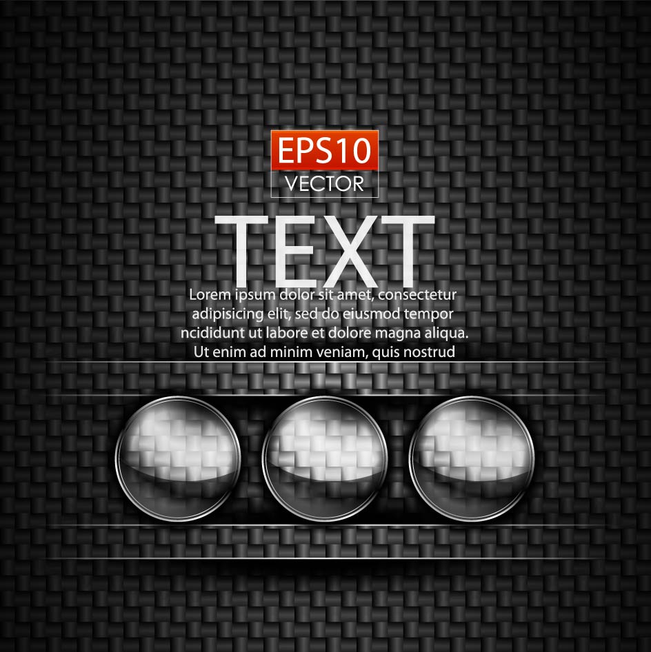 glass round advertising background 01 vector