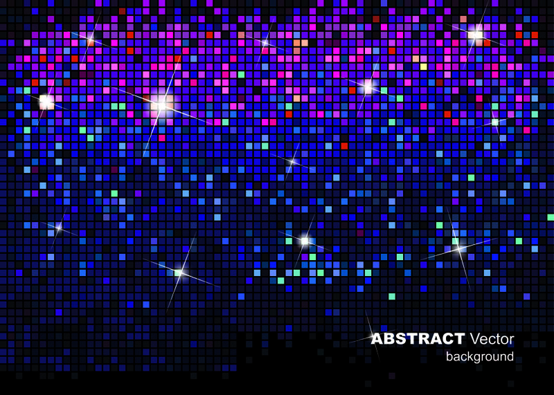 the gorgeous starstudded background of 01 vector