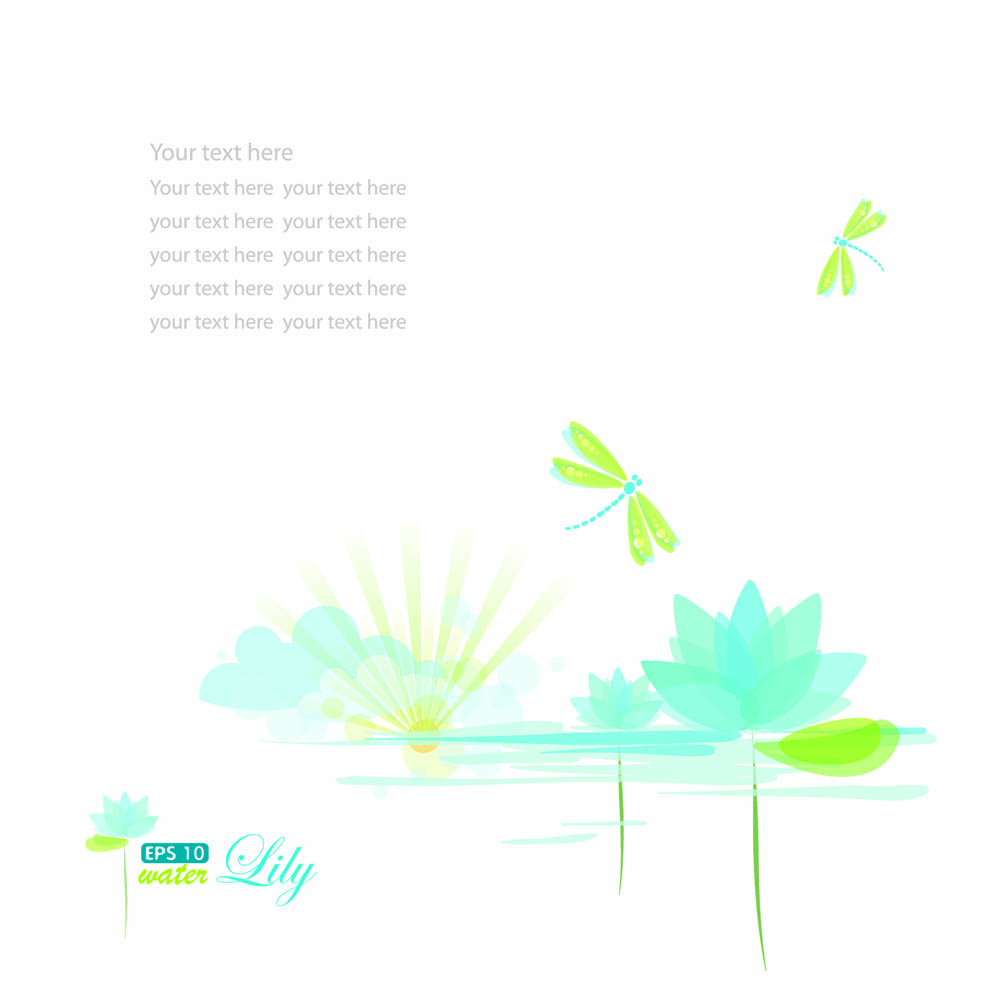 pale cartoon background 01 vector