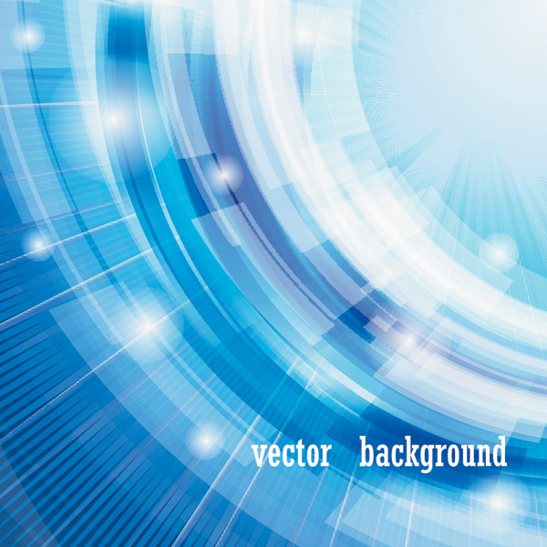 sense of a blue background vector technology