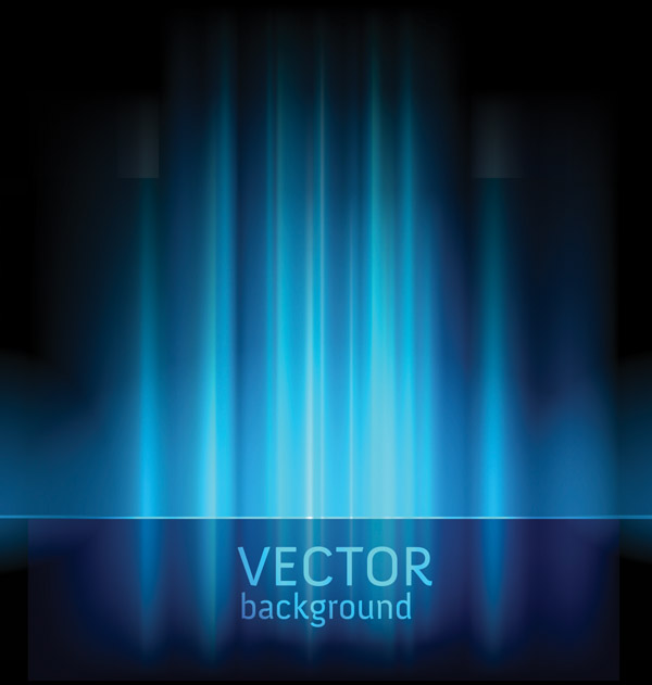 blue light vector background