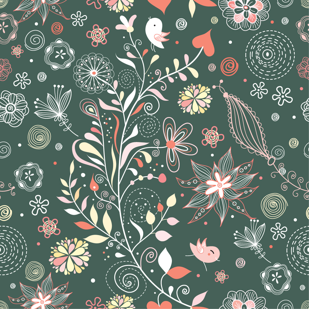 elegant pattern illustration background 02 vector