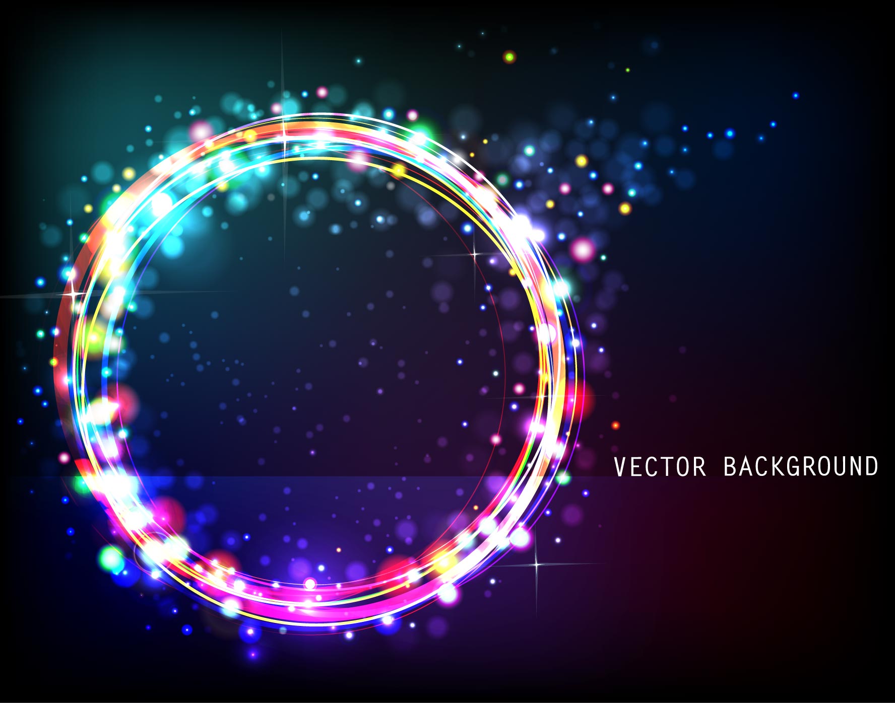 the gorgeous starstudded background 05 vector