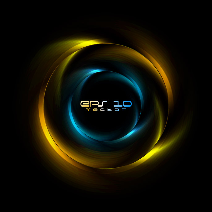 brilliant halo background 01 vector