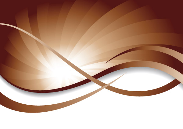 brown dynamic lines of the background vector 4