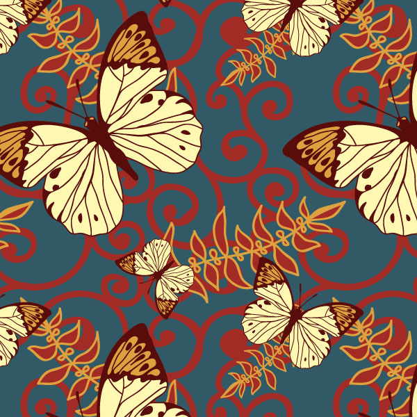 butterfly vector background