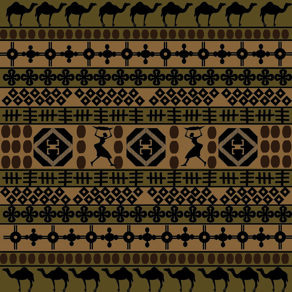 african traditional pattern background 02 vector