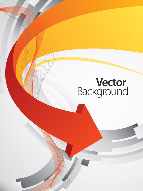 vector dynamic background 1 arrow