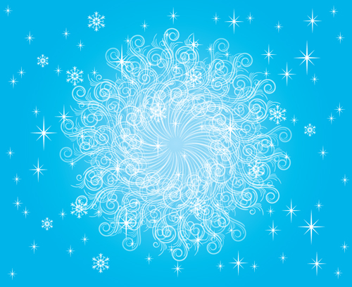 bright stars background 02 vector