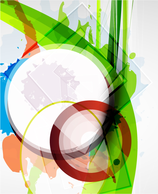 color ink background 07 vector